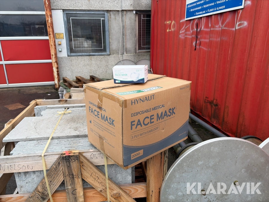 Engangs mundbind Hynaut C010 Type: IIR. 560 pakker