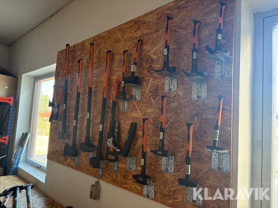Diverse hamre/økser Bigleaf