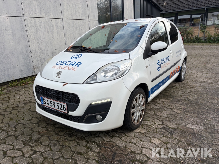 Personbil Peugeot 107 1.0 68 HK 5-DØRS