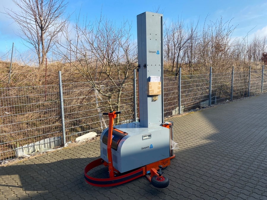 Foliemaskine til paller