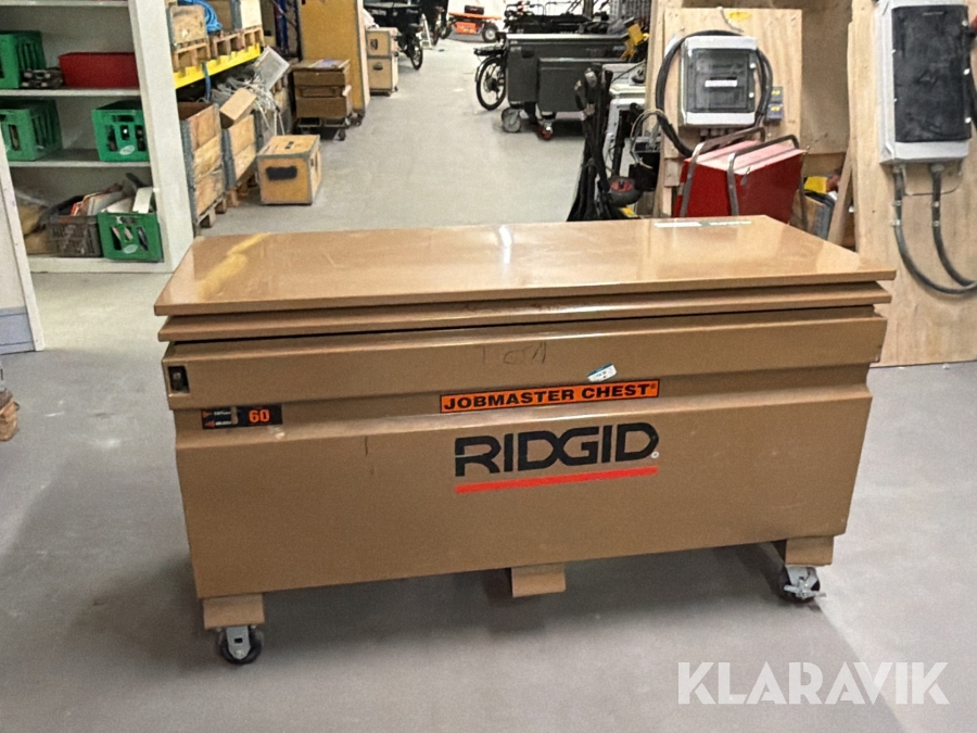 Værktøjskasse RIDGID 60R Jobmaster Chest på hjul