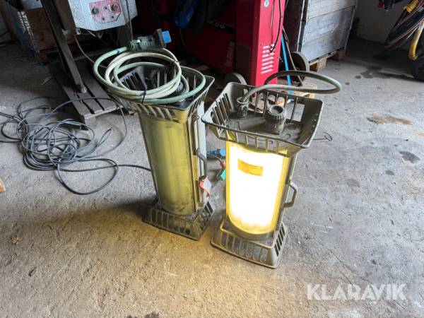 EX Ledlamper CentaursSlam EEx em ll T3 2 styks