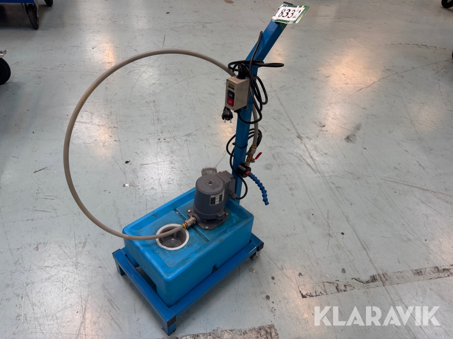 Kølevæskepumpe MC-8 - På hjul