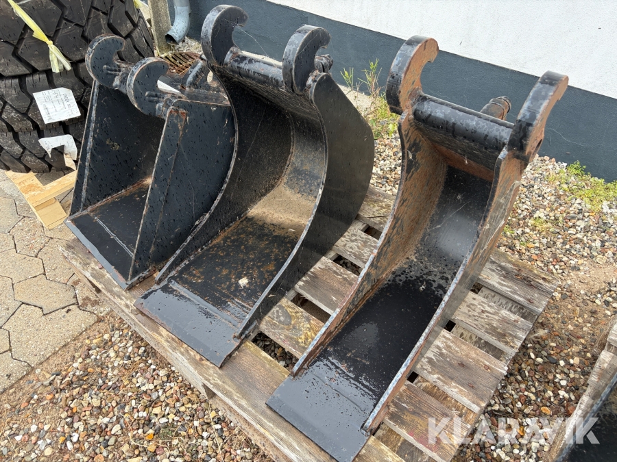 Lerskovle Skive Maskinfabrik Mini-Graver 20, 30 og 40CM - 3 styk