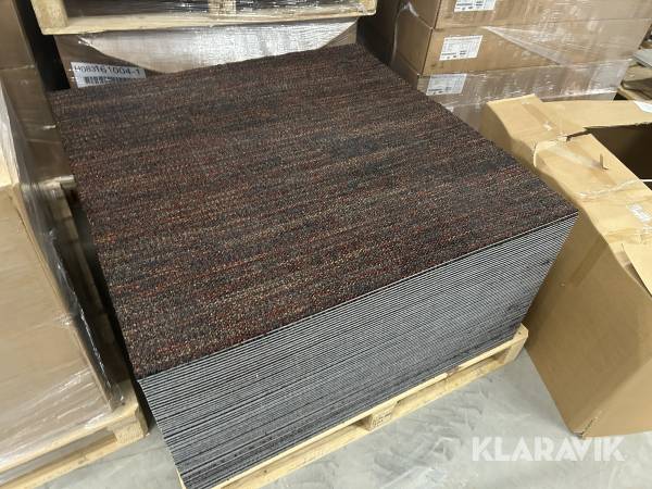 Tæppefliser Ege Radiant black brick 58m2