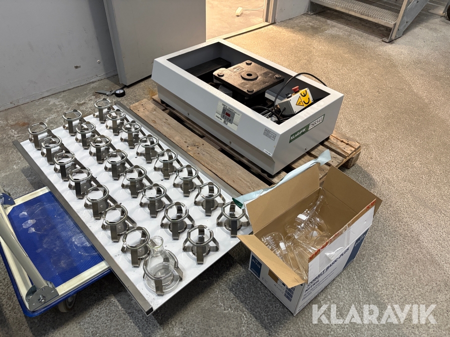 Orbital shaker Firstek S103 med 24 erlenmeyerflasker