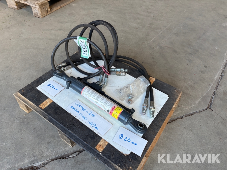 Hydraulisk topstang Granit 20000059