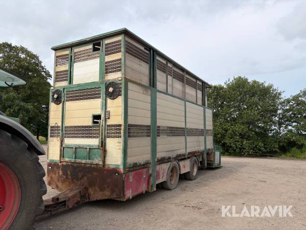 Grisevogn 2 etagers med lift