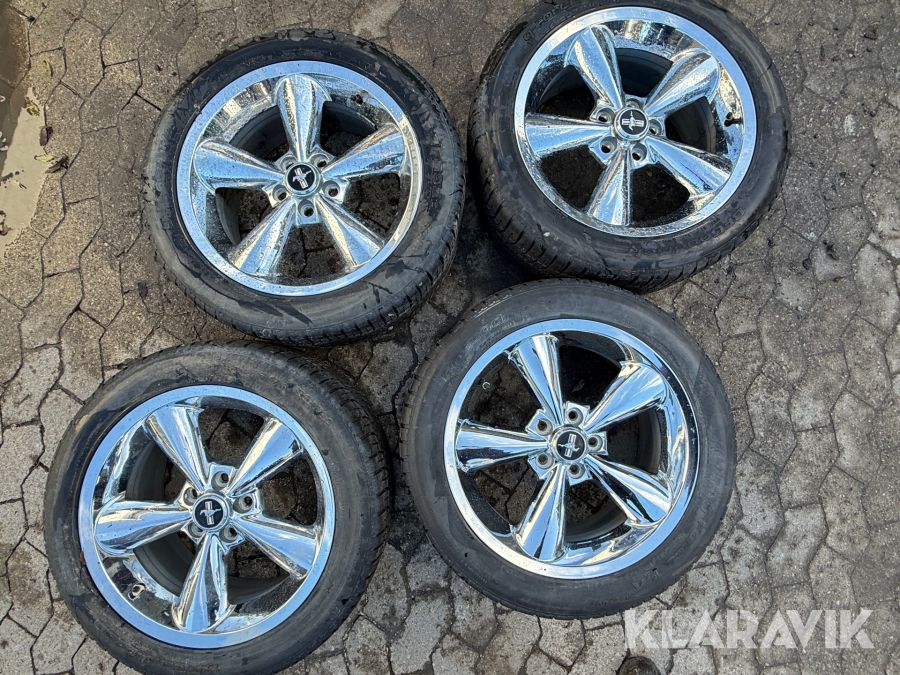 Dæk og fælge BFGoodrich Ford Mustang GT 4 styk 