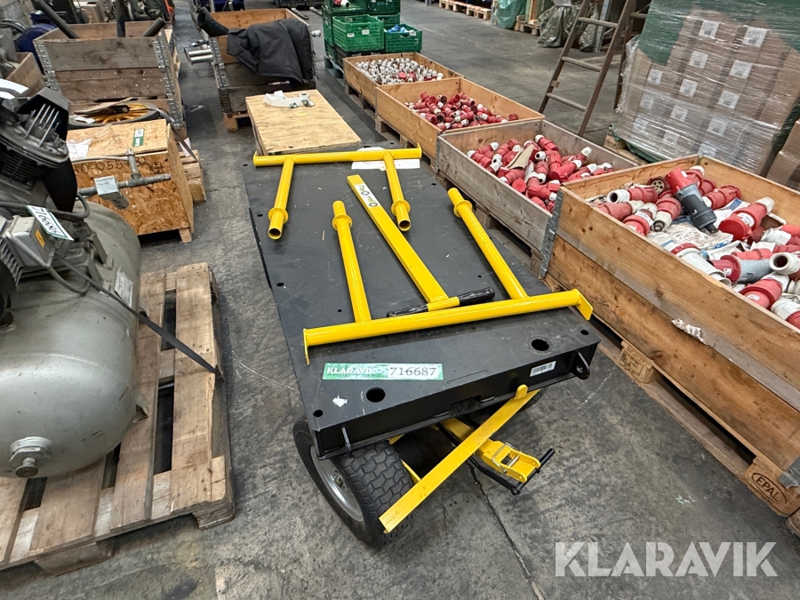 Ankeranordning SafetyBull EU-000-18 mobil til faldsikring