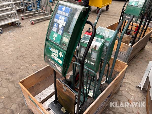 Sækkevogne med førstehjælpsudstyr - 3 styk