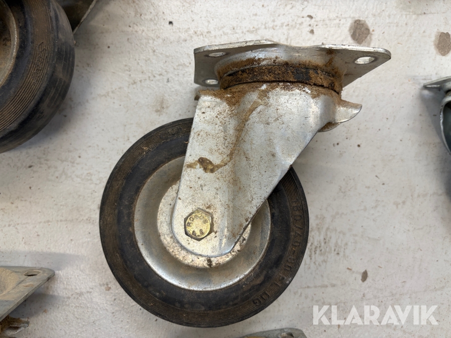 Lot bestående af diverse hjul