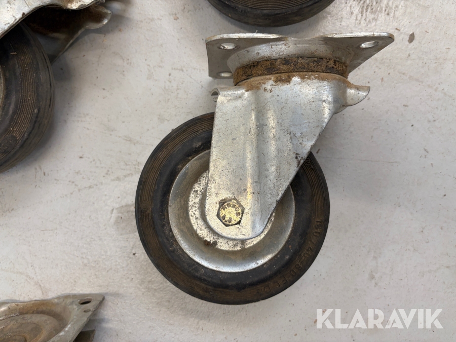 Lot bestående af diverse hjul