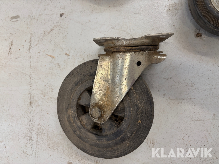 Lot bestående af diverse hjul