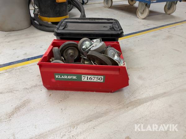 Lot bestående af diverse hjul