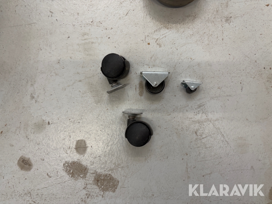 Lot bestående af diverse hjul