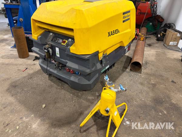 Mobil luftkompressor Atlas Copco XAS 48 G