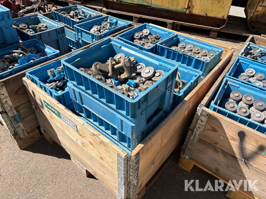 Skinnerulle 110styk Pandrol