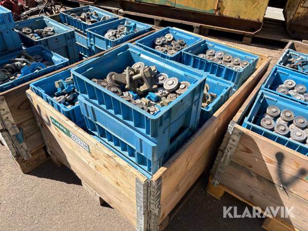 Skinnerulle 110styk Pandrol