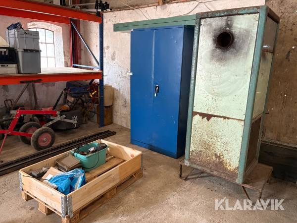 Kalorifere, skab og el-udstyr
