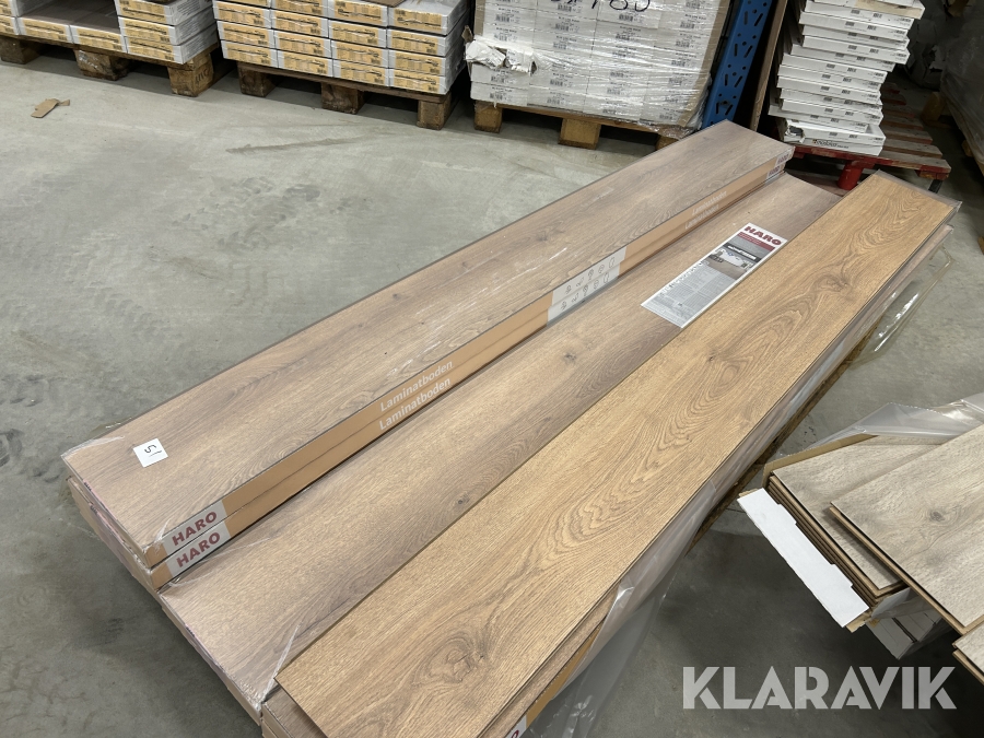 Laminatgulv Haro Oak Flavia Nature 18m2