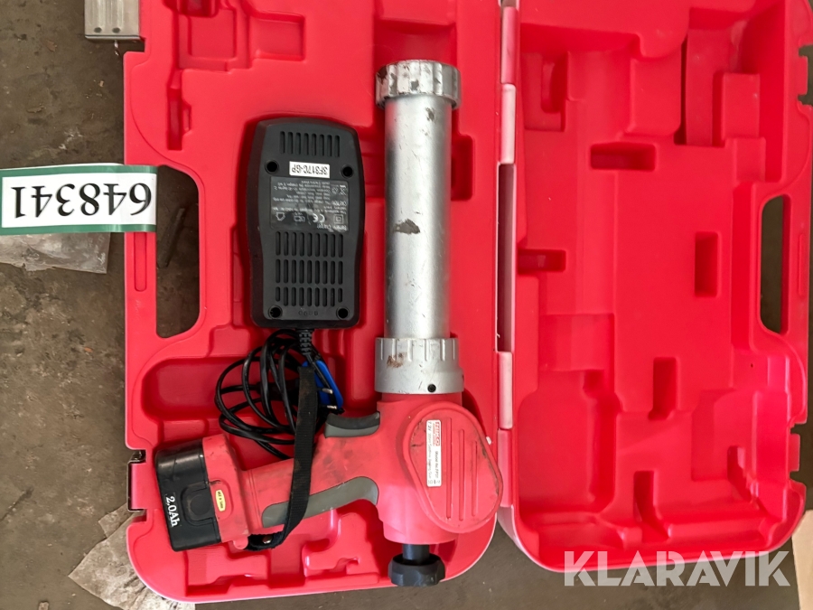 Batteridrevet Fugepistol/Caulking Gun NIKO FP31 7.2V