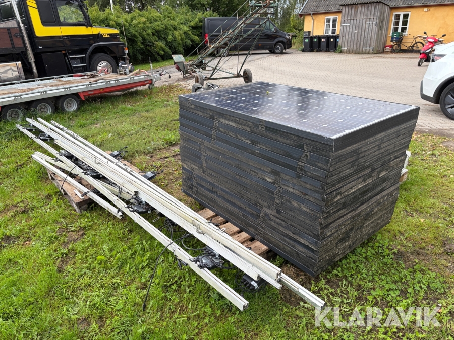 Solcelleanlæg Yingli Solar YL260C-30b med SolarEdge SE7K-ER-01 inverter 24 Styk paneler