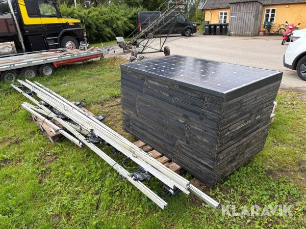 Solcelleanlæg Yingli Solar YL260C-30b med SolarEdge SE7K-ER-01 inverter 24 Styk paneler