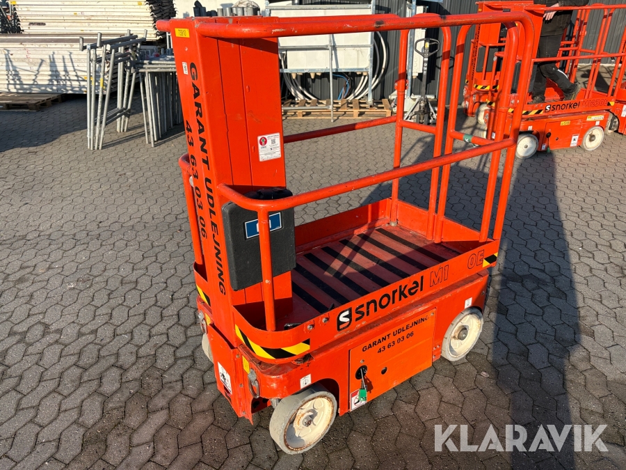 Søjlelift Snorkel M1230E