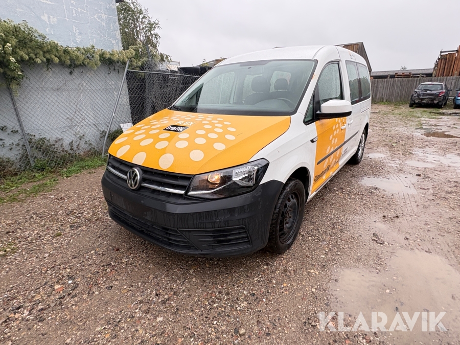 Varevogn Volkswagen Caddy med lift