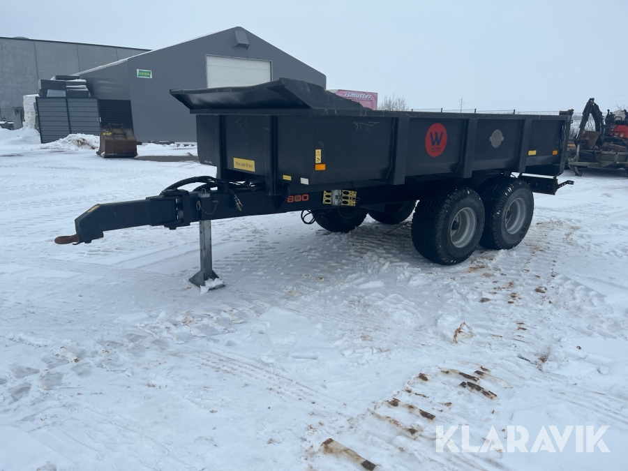 Tipvogn Palmse Trailer 8 ton