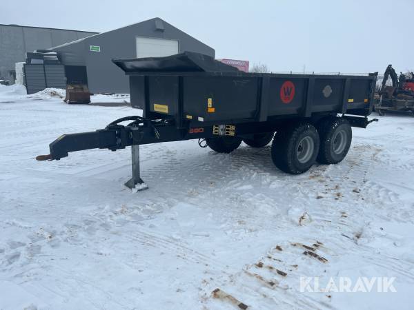 Tipvogn Palmse Trailer 8 ton