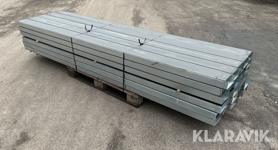 Bund- og topskinne med PU-skum, 150 mm, 3 meter, 60 styk