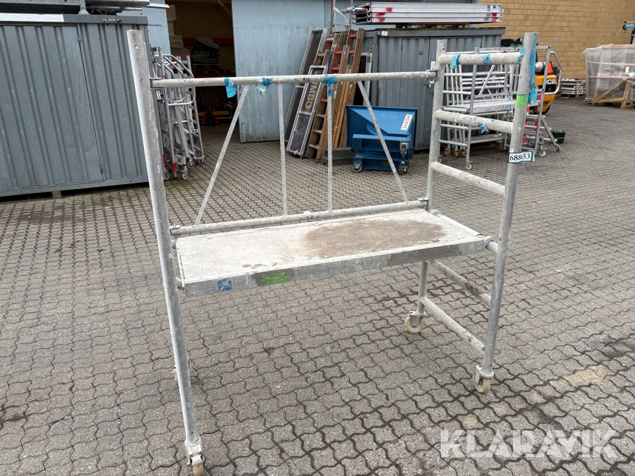 Rullestillads og stige