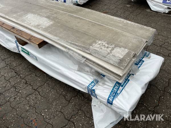 Fibercement beklædning Cembrit/Swisspearl 37styk