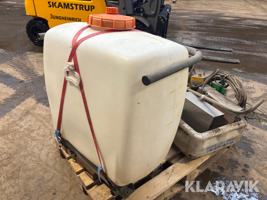 Beholder til ensileringsmiddel - 200L beholder