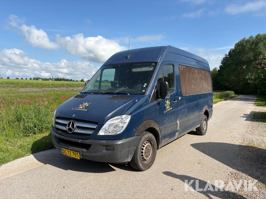 Varebil Mercedes-Benz Sprinter 316 CDI A2 kassevogn