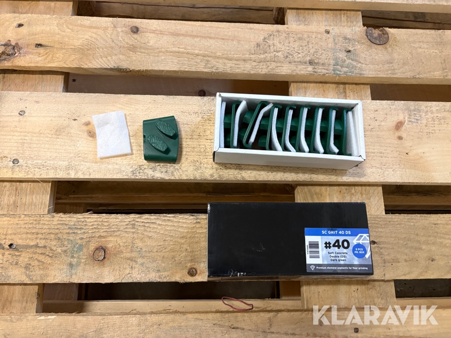 Slibesigmenter til HTC gulvsliver 9 styk