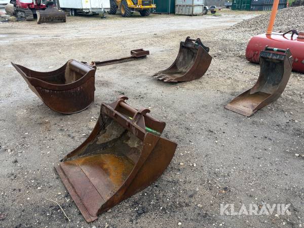 Skovlpakke Hydrema skifte - 4 styk