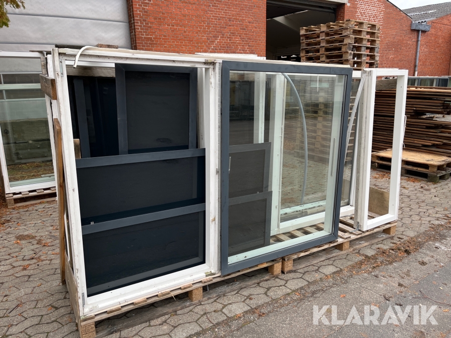 Vindues partier Velfac 2-lags, Sorø, Klaravik auktioner