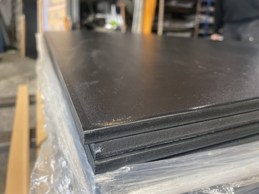 Abs Plast plader sort