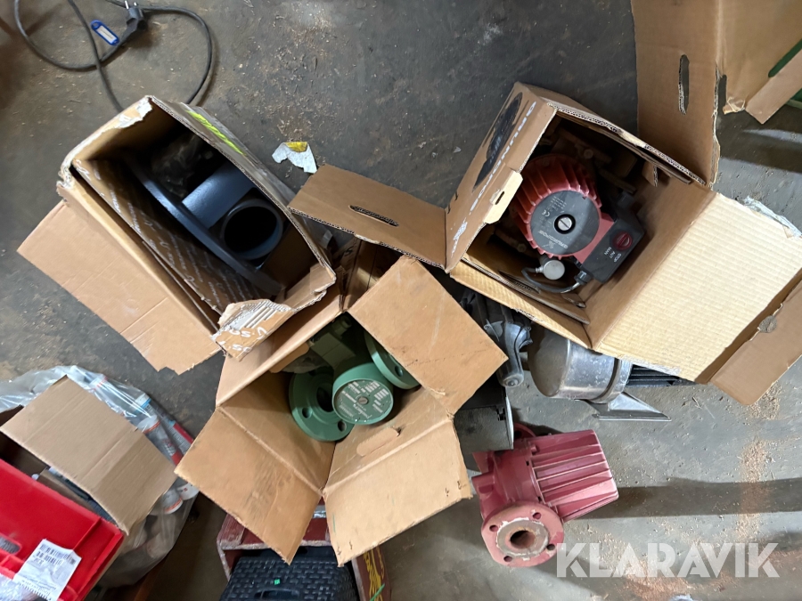 Cirkulationspumper – Grundfos, Smedegård. 