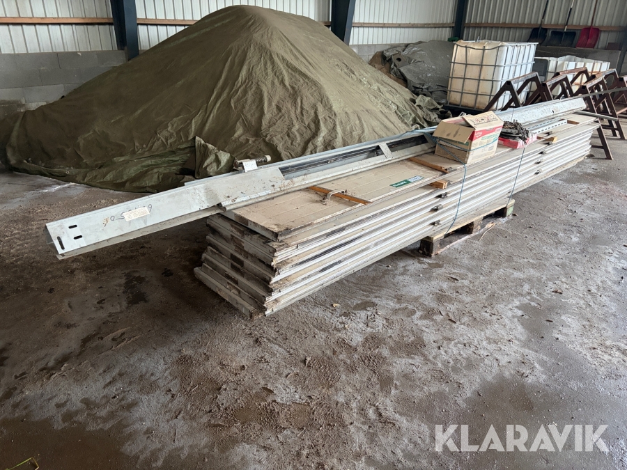 Alu port Falteo 4500 mm