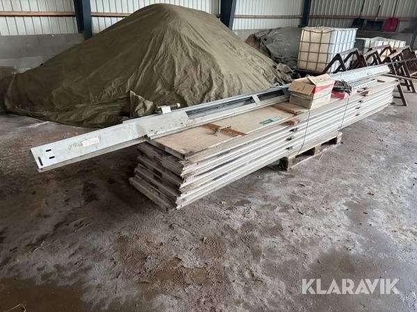 Alu port Falteo 4500 mm