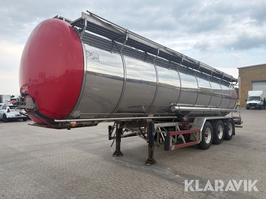Tanktrailer Burg BPO 12-24 ZDK 36.000 kg.