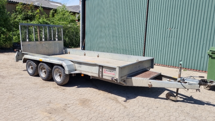 Maskintrailer 3-akslet