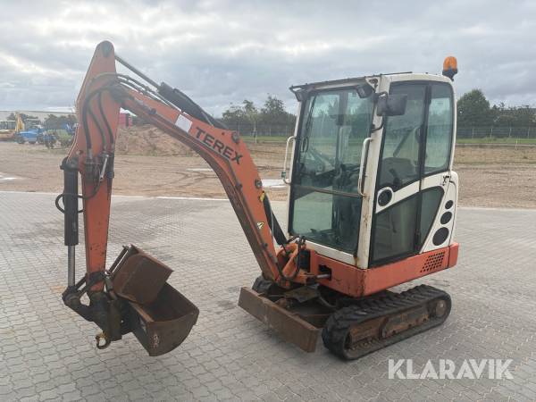 Minigraver Terex HR 2.0 + tilbehør