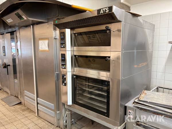 Industriovn ATS Bakery Equipment MDE 45 2E Deck Oven