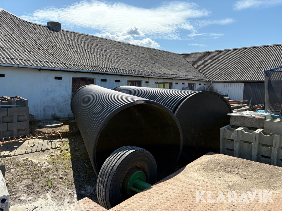 Weholite rør Uponor Sn2 Black, Guldborgsund, Klaravik auktio