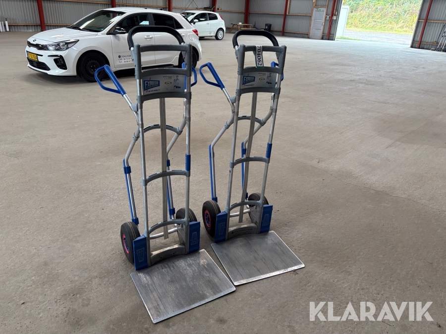 Højstyrke-aluminiums Sække vogne Expresso 201421K05 2 styk